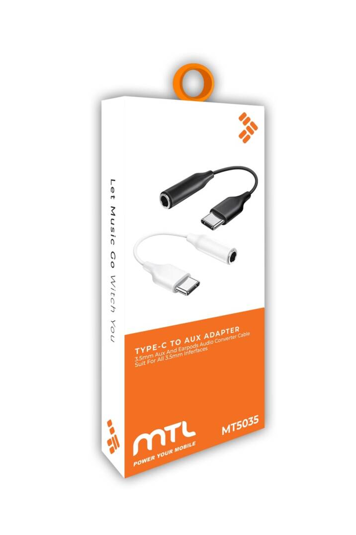 Type-C to 3.5mm AUX Kulaklık Adaptörü - Tak Çalıştır Ses Dönüştürücü - 1